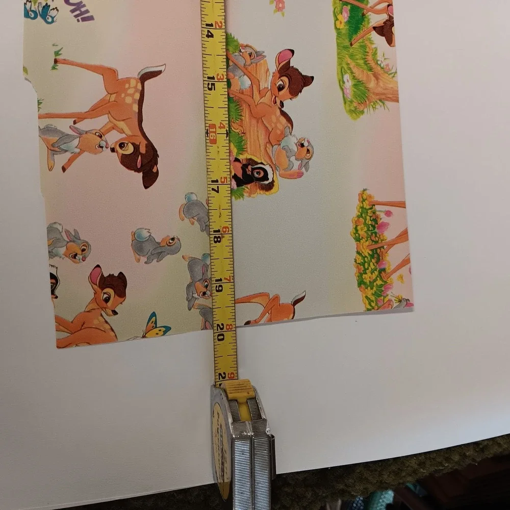 Disney Bambi Vintage Wrapping Paper Gift Wrap Single Sheet 17x20 90s Thumper